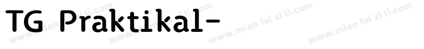 TG Praktikal字体转换